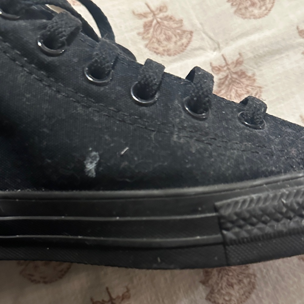 Converse Black High-Top Sneakers - Picture 5 of 6
